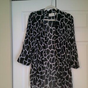 Chicos Sheer Tunic, Size 3